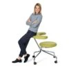 Rovo Twist 9800 Drehstuhl Stoff Bondai | Flexible Stuhl-Tisch-Kombi
