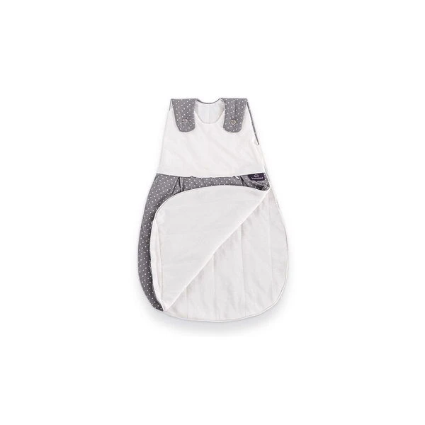 Träumeland Babyschlafsack-Set Pünktchen Grau 4 Träumeland Babyschlafsack-Set Pünktchen Grau – Bild 2