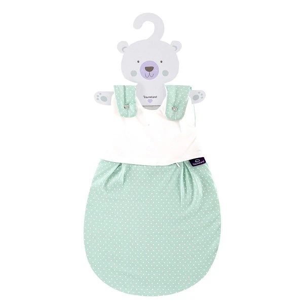 Träumeland Schlafsack Liebmich Pünktchen Mint 3 Träumeland Schlafsack Liebmich Pünktchen Mint