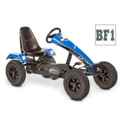 Dino Cars Stylez BF1 GoKart Blau Zuschaltbarer Freilauf & Leichtlaufreifen