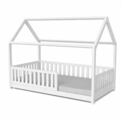 Nature Kid Lilly Hausbett Kiefer Weiß Lackiert Liegefläche 90 X 160 Cm -Roba || Pinolino Verkaufsgeschäft salerno 180x90 weiss 2 1