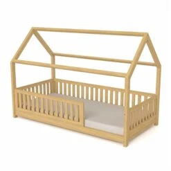 Nature Kid Lilly Hausbett Kiefer Natur Liegefläche 90 X 200 Cm -Roba || Pinolino Verkaufsgeschäft salerno natur 90x200 2