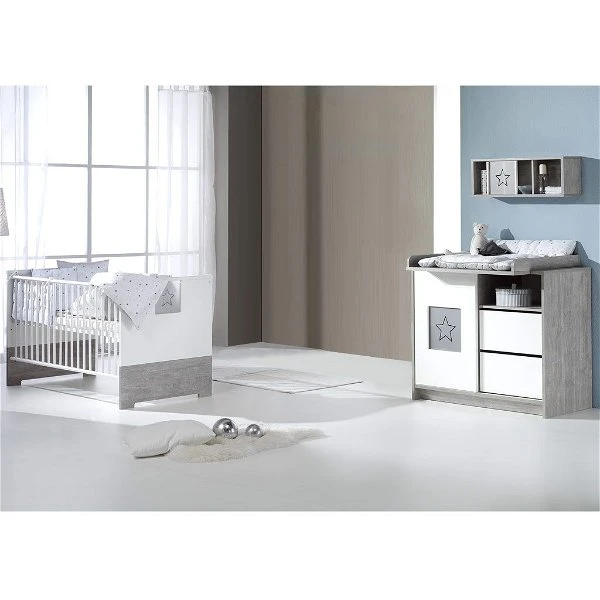 Schardt Eco Star Sparset Inkl. Umbauseiten Mit Kinderbett & Wickelkommode 3 Schardt Eco Star Sparset Inkl. Umbauseiten Mit Kinderbett & Wickelkommode