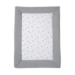 Schardt Krabbeldecke Sternchen Rot 100x135 Cm Kuschelige Unterlage Zum Spielen