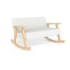 Nature Kid Imola Kinder-Schaukelsofa Weiß Natur Für Kinder Ab Drei Jahren