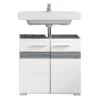 Trendteam Set-One Bad Waschbeckenunterschrank Weiß / Rauchsilber -Roba || Pinolino Verkaufsgeschäft setone bd 1336 301 03 freisteller 2