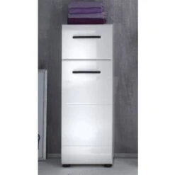 Trendteam Skin Kommode Weiß Hochglanz -Roba || Pinolino Verkaufsgeschäft skin bd 1116 802 01 frontal