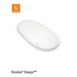 Stokke® Sleepi™ Bett Spannbettlaken V3 White -Roba || Pinolino Verkaufsgeschäft sleepi bed fitsh white 211207 5110 rt