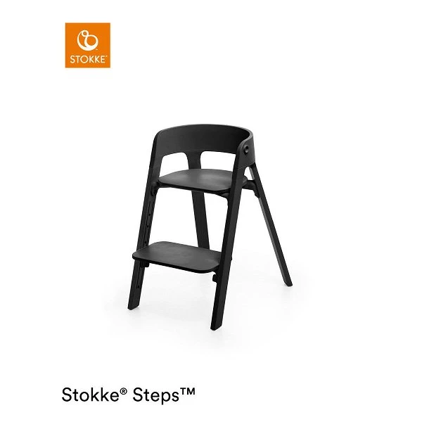 Stokke® Steps™ Hochstuhl Black Buchenholz Mit Vielen Variationsmöglichkeiten 3 Stokke® Steps™ Hochstuhl Black Buchenholz Mit Vielen Variationsmöglichkeiten