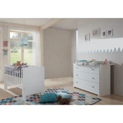 Arthur Berndt Thilo Kinderzimmer Sparset Kinderbett Und Wickelkommode