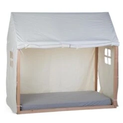 Childhome Hausbett Bezug 70x140 Cm Weiß Bettzelt Zum Toppreis