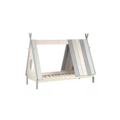 Nature Kid Tipi Bett Waldhütte Vintage Look Liegefläche 90 X 200 Cm 6 Nature Kid Tipi Bett Waldhütte Vintage Look Liegefläche 90 X 200 Cm -Roba || Pinolino Verkaufsgeschäft tippibett waldhuette 1 1 gr 1