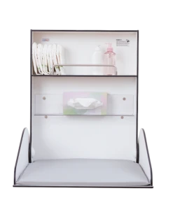 Timkid KAWAHPL Wandwickeltisch Weiß Inklusive Wickelmatte | Elegant Design -Roba || Pinolino Verkaufsgeschäft tks8001 frontal auf print