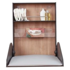 Timkid KAWAHPL Wandwickeltisch Deluxe/anthrazit Inklusive Wickelmatte 10 Timkid KAWAHPL Wandwickeltisch Deluxe/anthrazit Inklusive Wickelmatte -Roba || Pinolino Verkaufsgeschäft tks8002 frontal auf print