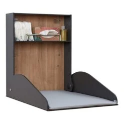 Timkid KAWAHPL Wandwickeltisch Deluxe/anthrazit Inklusive Wickelmatte 9 Timkid KAWAHPL Wandwickeltisch Deluxe/anthrazit Inklusive Wickelmatte -Roba || Pinolino Verkaufsgeschäft tks8002 seitlich auf print