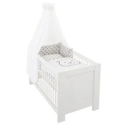 Träumeland Bettset Kleiner Bär 100x135 Inkl. Himmel & Nestchen