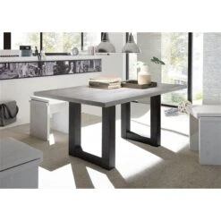 Mäusbacher The Big System Esstisch 200x100 Cm Farbe + Gestell Wählbar | Mit Gerader Kante