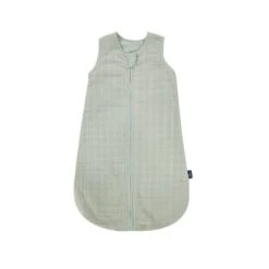 Alvi Mull-Schlafsack Uni Grün 102-3 Leichter Schlafsack Für Frühjahr & Sommer