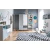VOX Concept Jugendzimmer 3türig Sky Blue White/grey/graphite